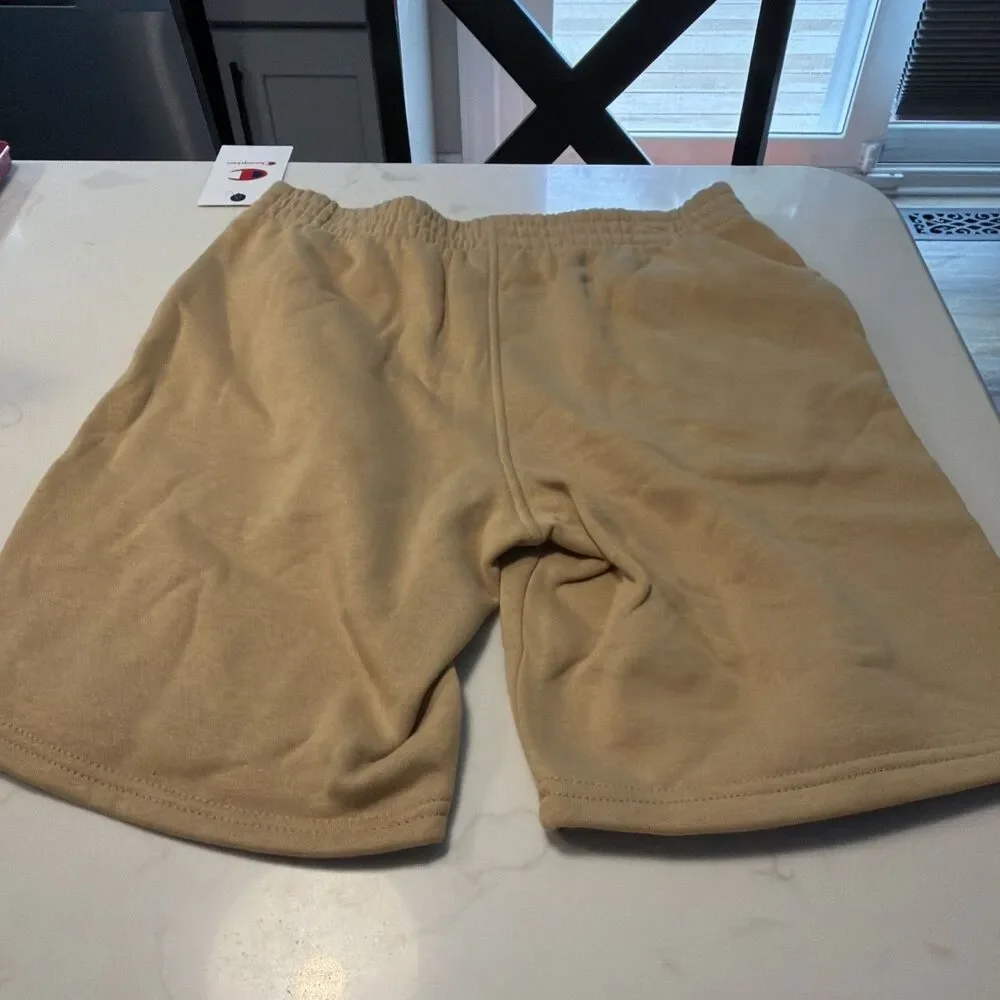 Boys Champion Shorts Size L (14-16) Tan New Summer Spring Bottoms Pants